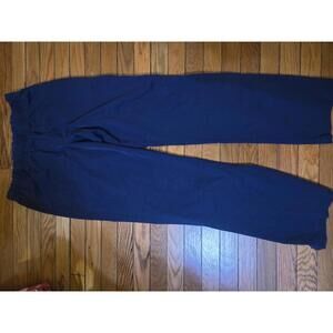 Navy scrubs with Elastic Waistband